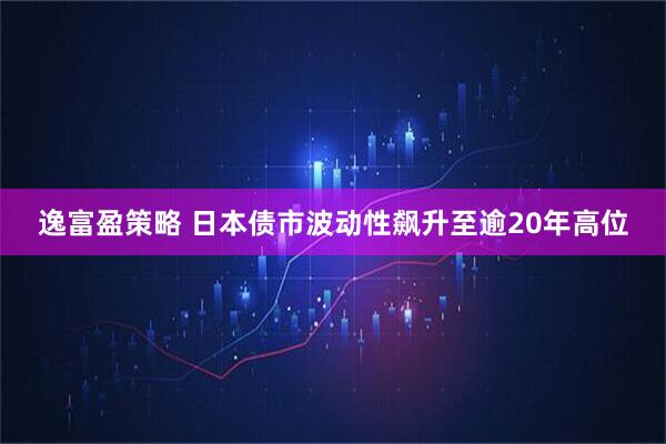 逸富盈策略 日本债市波动性飙升至逾20年高位