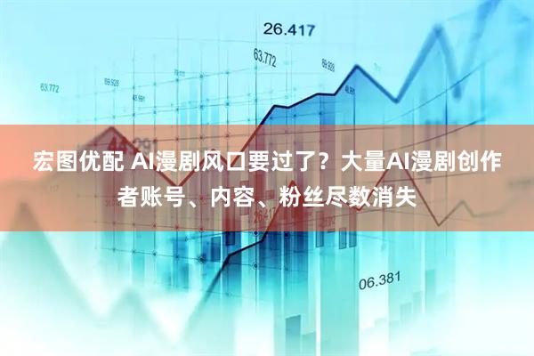 宏图优配 AI漫剧风口要过了？大量AI漫剧创作者账号、内容、粉丝尽数消失